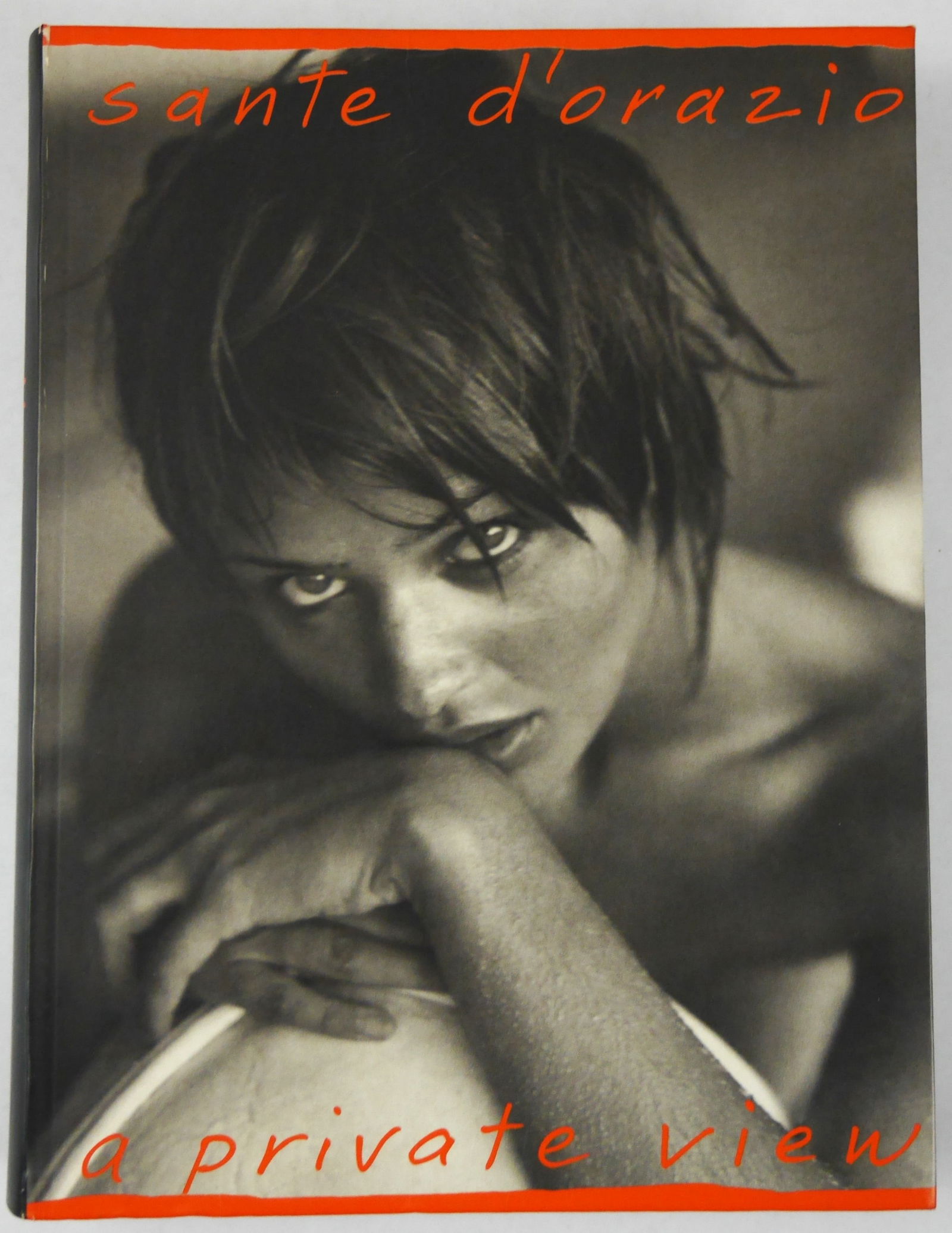 Sante D'Orazio: A Private View [SIGNED 1ST EDITION & 1ST PRINTING - NICE COPY]: SIGNED COPY Melcher Media, 1998. Softcover with stiff flexi covers. First Edition, First Printing. 300 pages with numerous photographic images of models and celebrities throughout presented in a diari