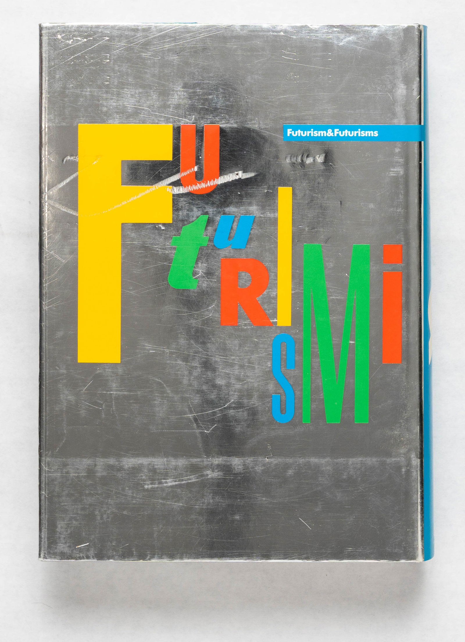 Hulten, Pontus; Futurismo / Futurism and Futurisms: Abbeville Press New York, NY, 1986. Hardcover in printed mirrored dust jacket. First Edition. 12 x 11 inches. 639 pages. Exhibition catalogue published in conjunction with show held at the Palazzo Gra