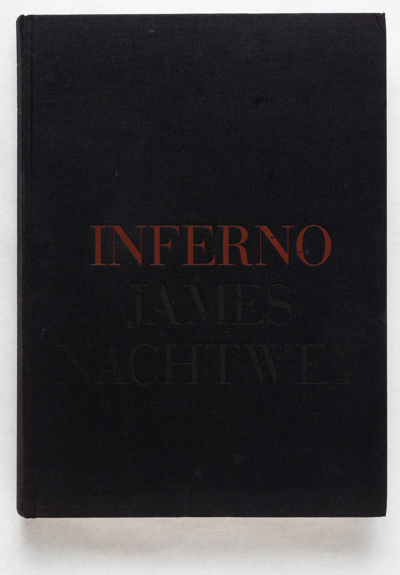 Nachtwey, James; Inferno [SIGNED 1999 1ST EDITION 1ST PRINTING]: Phaidon, 1999. Hardcover. First Edition, First Printing. 15 x 11 inches. 480 pages filled with black and white photographic images throughout featuring Nactwey's anti-war photographs. An absolutely st