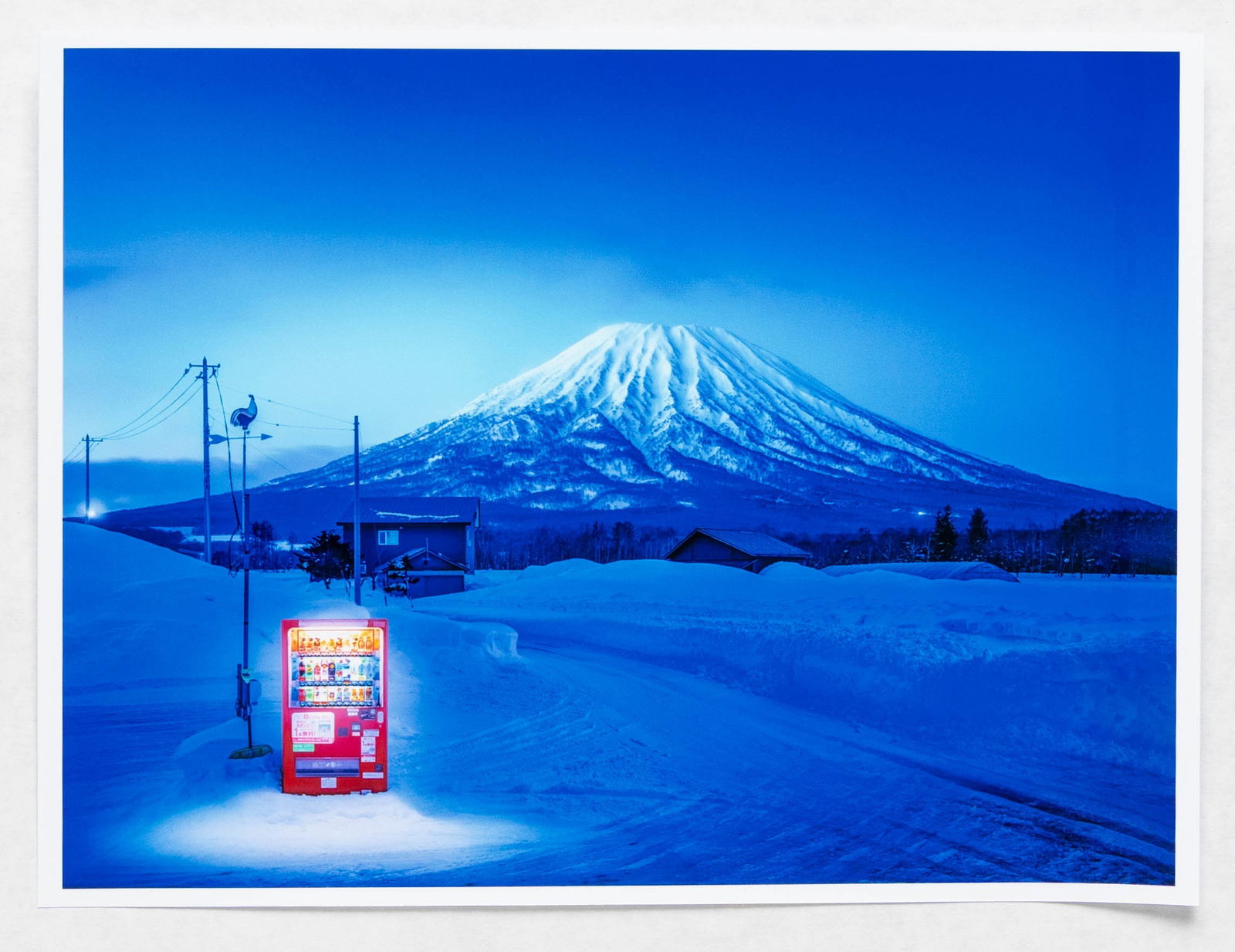 Eiji Ohashi, Roadside Lights 2020-2025 [SIGNED LTD ED #/25 WITH MT. FUJI PRINT]: Case Publishing, 2025. Hardcover in pictorial dust jacket. First Edition, First Printing. Limited Edition of only 25 copies issued with an original 8.75 x 11.5 inch lambda print SIGNED by Eiji Ohashi