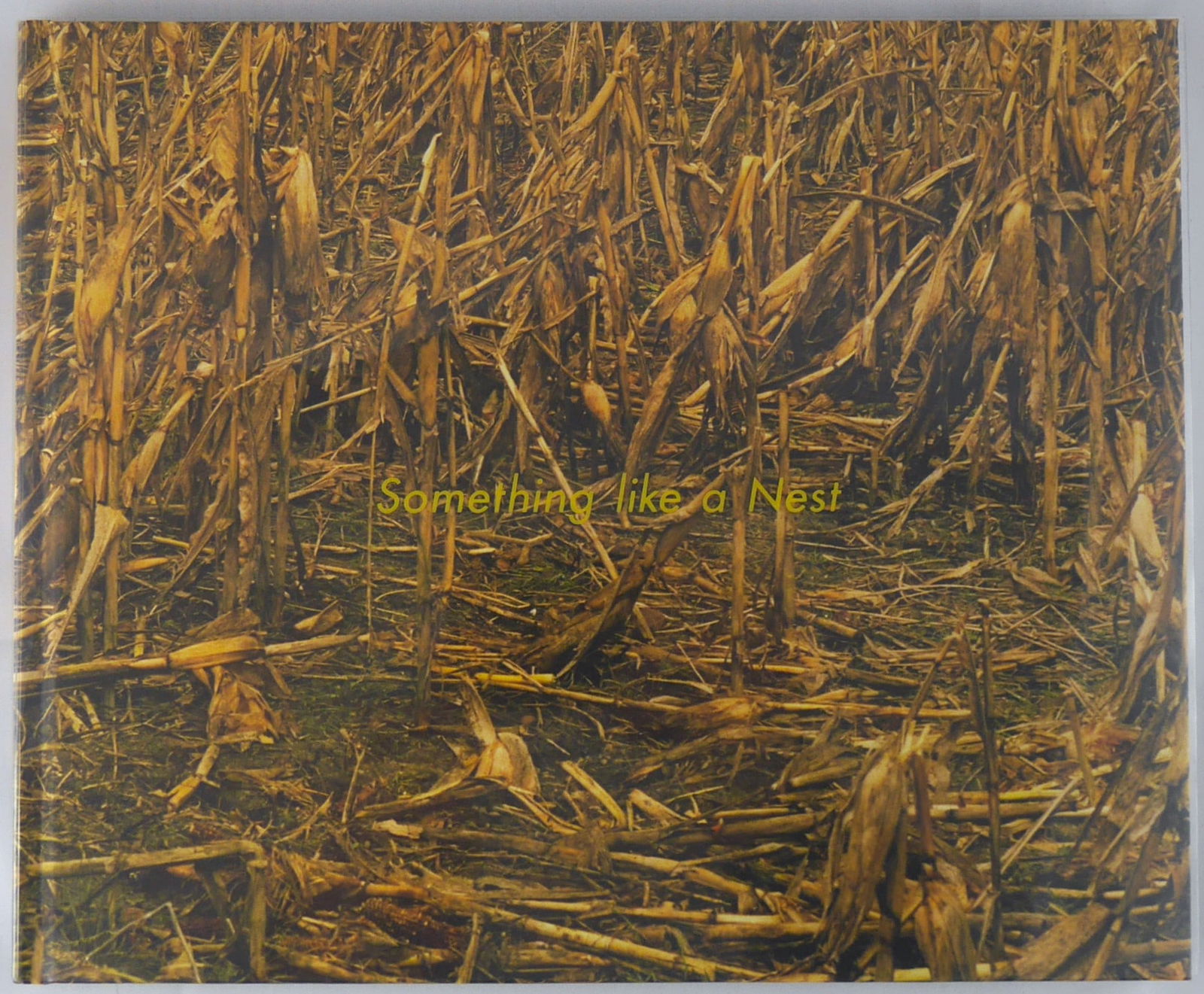 Sewell, Andy; Something Like a Nest [SIGNED - 1ST EDITION & 1ST PRINTING]: SIGNED COPY Self-Published, 2014. Hardcover in clear acetate dust jacket with title printed on yellow. First Edition, First Printing. 108 pages with 54 color photographic images throughout by Andy Sew