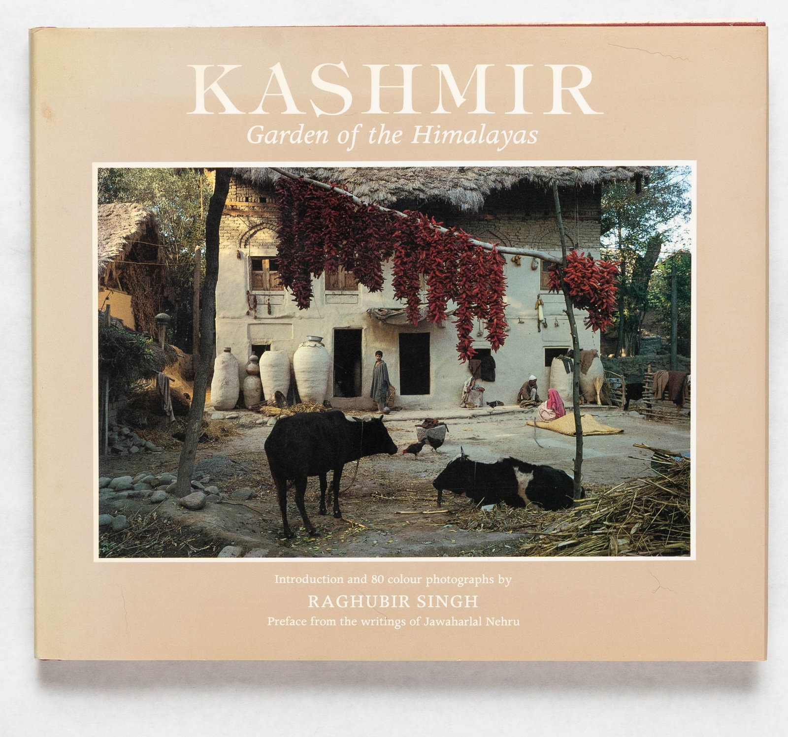 Singh, Raghubir; Kashmir [1983 1ST EDITION 1ST PRINTING - FINE]: New York: Thames & Hudson, 1983. Hardcover in pictorial dust jacket. First Edition, First Printing. 11 x 9 inches. 112 pages with 80 photographic images in color throughout by Raghubir Singh. 32 page 