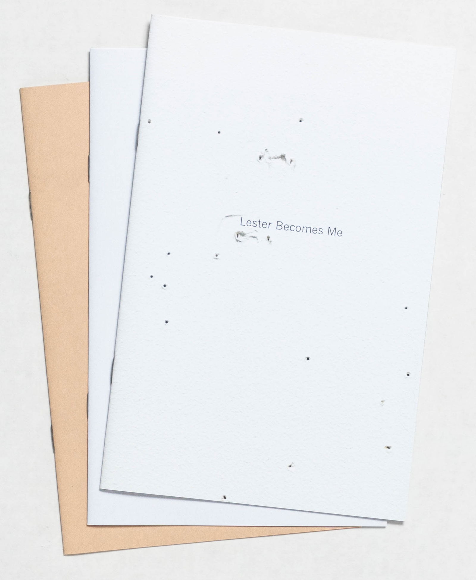 Soth, Alec; Lester Becomes Me, Library For Broken Men, Lonely Bearded Men [RARE SET OF 3 ZINES]: Little Brown Mushroom, 2009. Paperback, 3 volumes, staple bound (the set). First Edition, First Printing. Limited Edition of only 500 individually numbered copies: 1.) Library for Broken Men, Edition