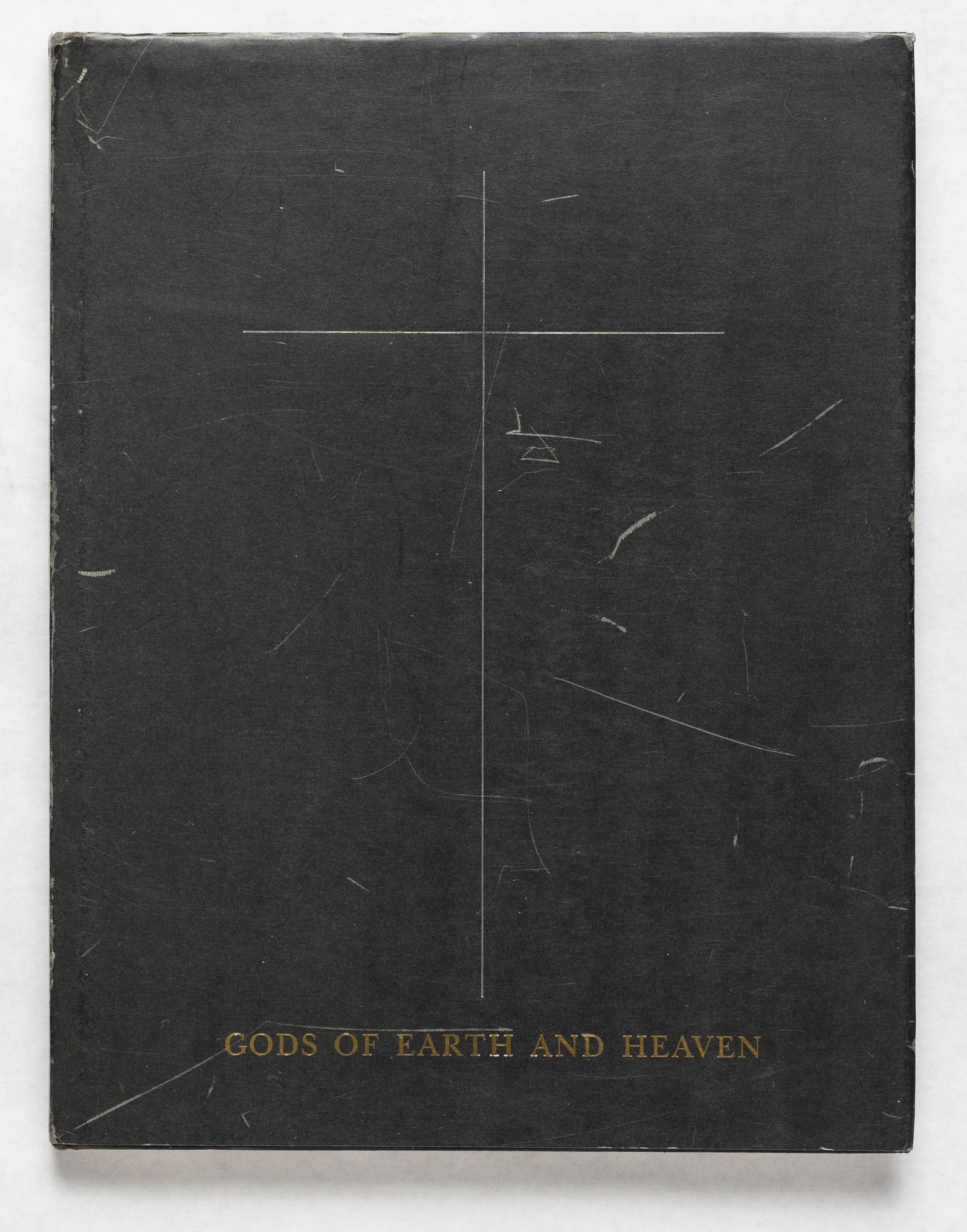 Joel-Peter Witkin, Gods of Earth and Heaven [SIGNED 1989 1ST EDITION]: SIGNED COPY - Twelvetrees Press, 1989. Hardcover in printed dust jacket. First Edition (stated), First Printing. 13-1/4 x 10-1/4 inches. 124 pages with 52 two-and four-color plates on a matte coated p