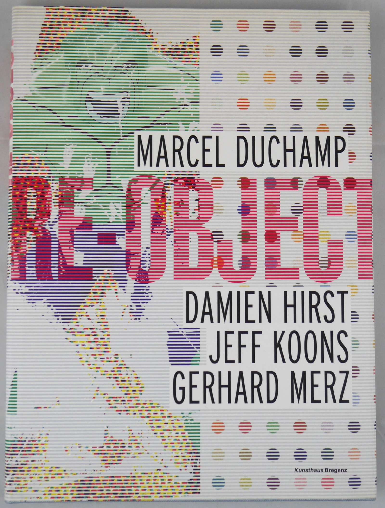Koons, Jeff; Hirst, Damien; Merz, Gerhard; Re-Object Volume 1 [SIGNED with KOONS FLOWER DRAWING]: Kunsthaus Bregenz, 2007. Hardcover in pictorial dust jacket. First Edition, First Printing. 187 pages with numerous photographic images and illustrations throughout. Text in English and German. SIGNED