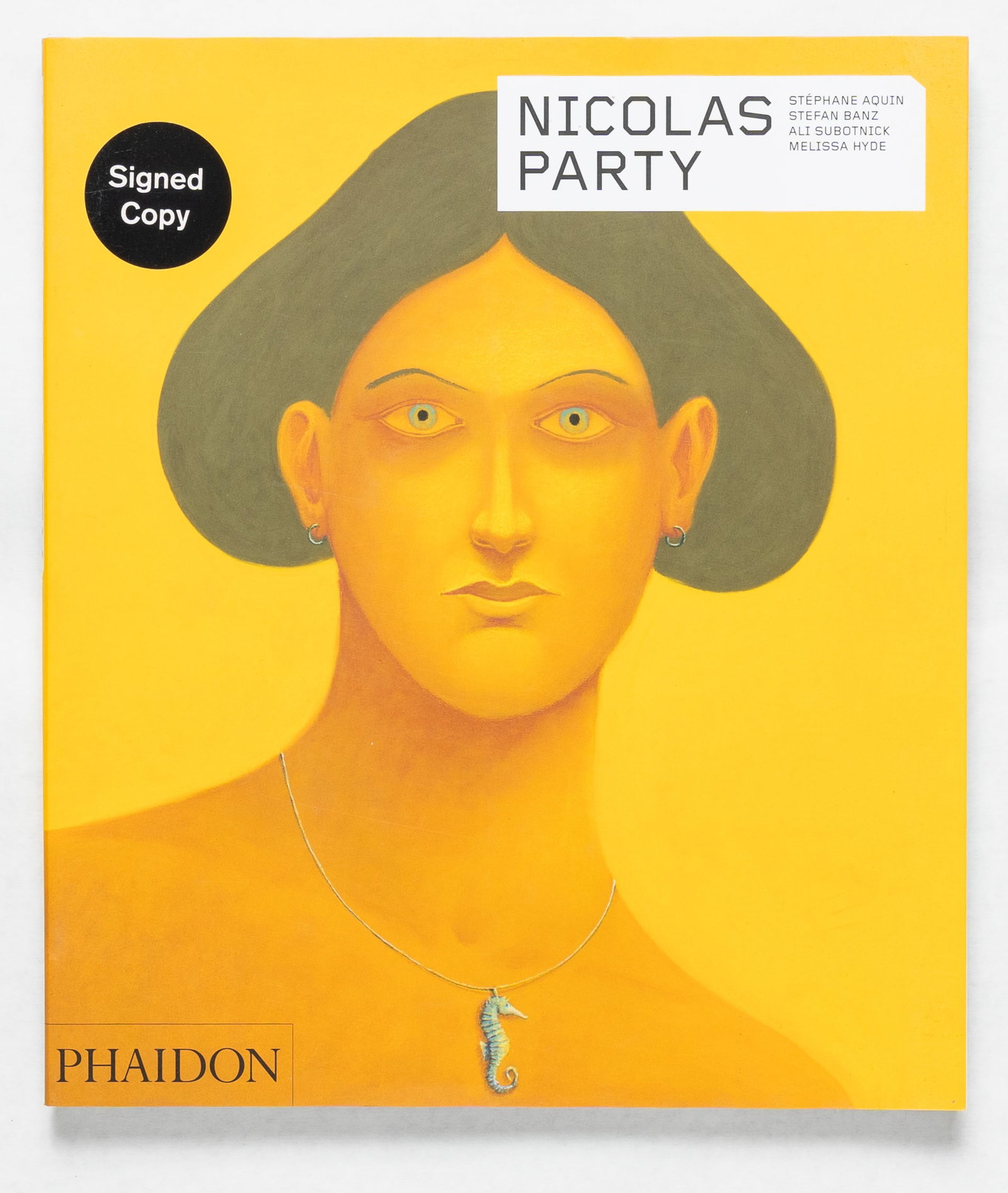 Nicolas Party [SIGNED 2022 PHAIDON MONOGRAPH - FINE]: Phaidon. London. 2022. Softcover with pictorial dust jacket. First Edition, First Printing. 160 pages with numerous color images throughout. Text in English. SIGNED by Nicolas Party. BOOK CONDITION: F