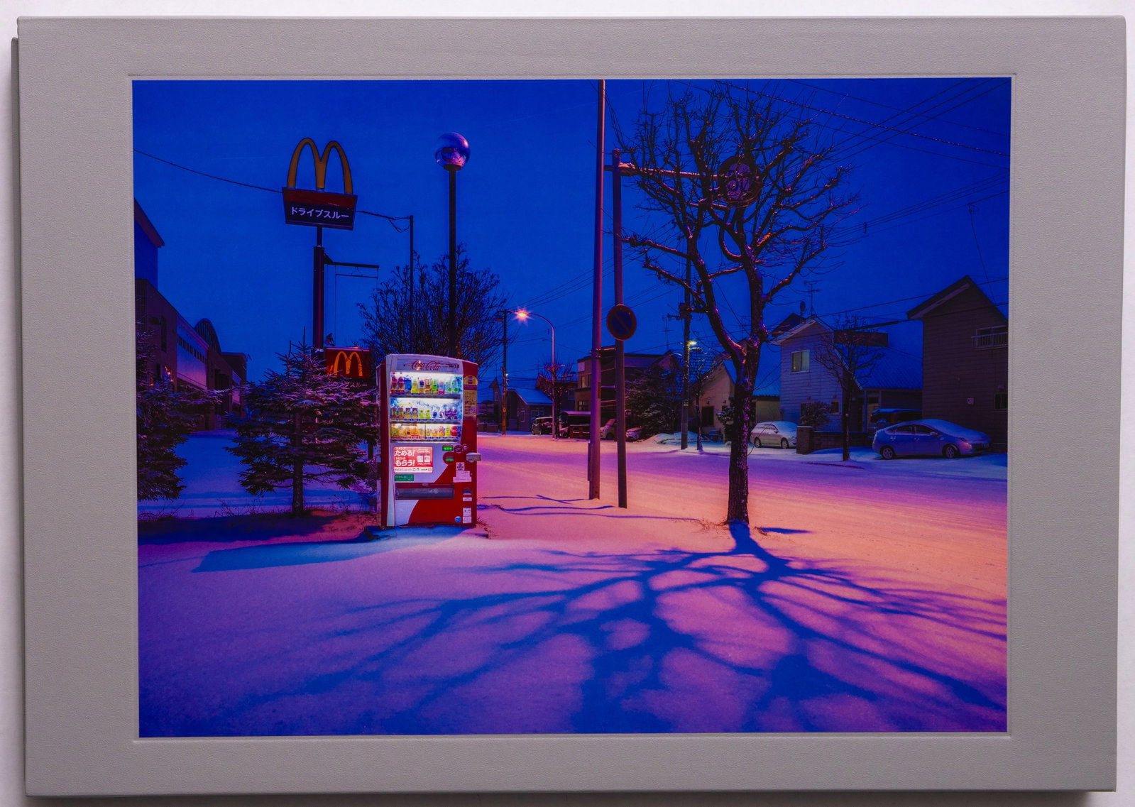 Eiji Ohashi, Roadside Lights Seasons: Winter (B) [2020 1ST EDITION 1ST PRINT - FINE]: Case Publishing, 2020. Hardcvover with tipped on image to front cover housed in cloth slipcase. First Edition, First Printing. 10 x 14 inches. 57 pages with 44 images on a leporello style fold-out bin