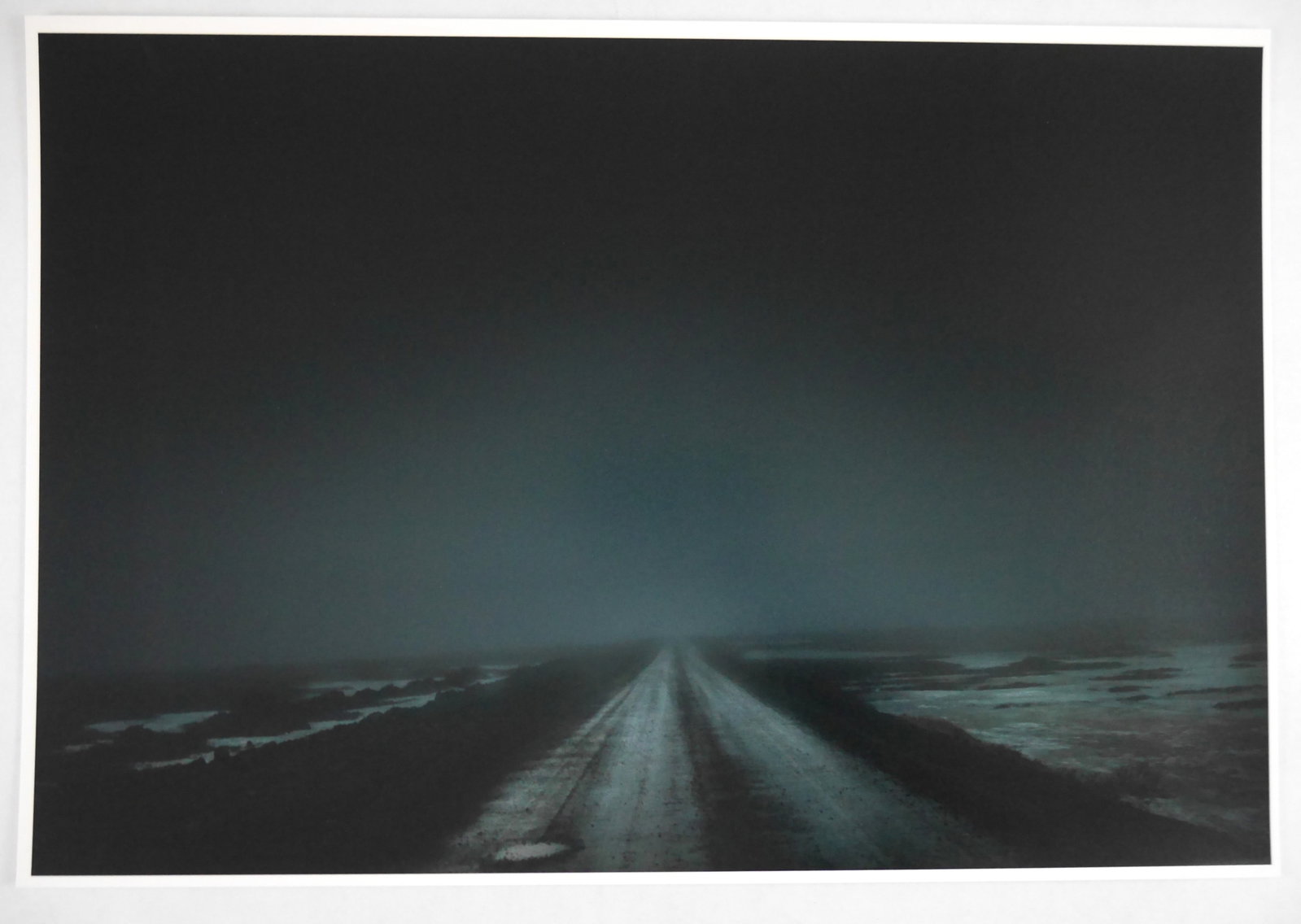 Hido, Todd; The End Sends Advanced Warning [SIGNED DELUXE LTD ED WITH 17 x 14 INCH PRINT]: Nazraeli Press, 2024. Hardcover in pictorial cloth boards. Deluxe SIGNED edition limited to 25 copies, featuring a signed copy of the book and a numbered and signed original print measuring 14x17 inch