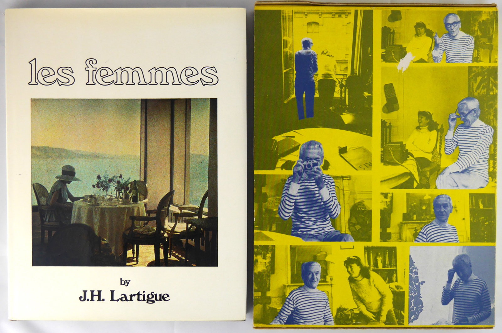 Lartigue, Jacques Henri; Les Femmes [SIGNED - 1974 1ST EDITION - FINE COPY]: SIGNED COPY New York: E. P. Dutton & Co., Inc., 1974. Hardcover in pictorial dust jacket. Brown boards with titles to spine black. First US edition, first printing, SIGNED by Lartigue on the title pag
