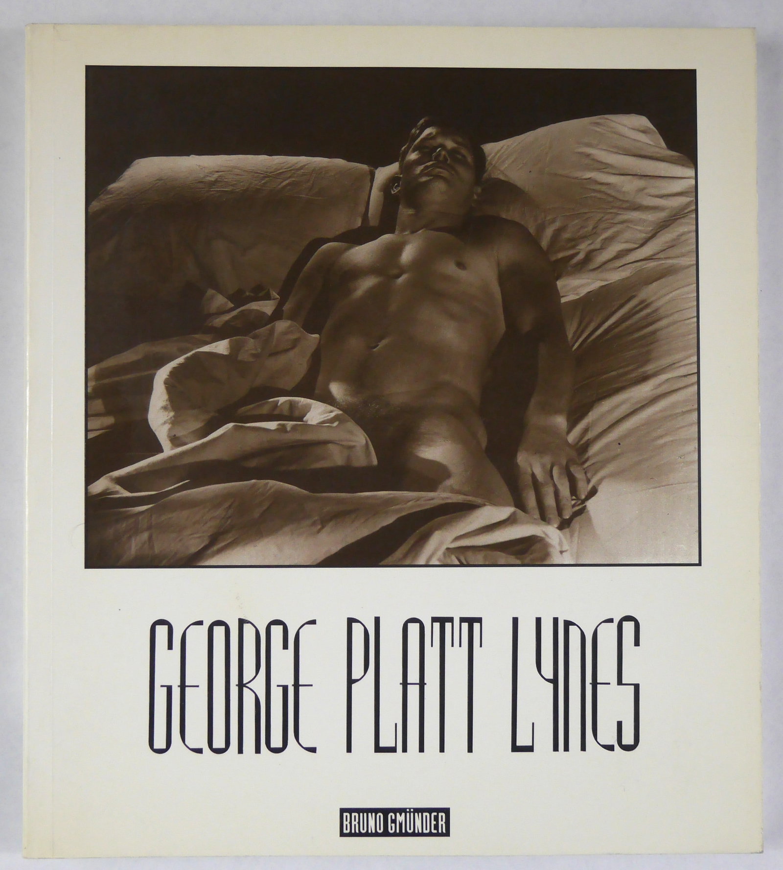 George Platt Lynes [1989 1ST EDITION - FINE]: Bruno Gmunder: (Berlin), 1989.? Softcover in pictorial wrappers. First Edition, First Printing. 10.5 x 9.5? inches. 122 pages with 112 black and white photographic images throughout offering an?excell