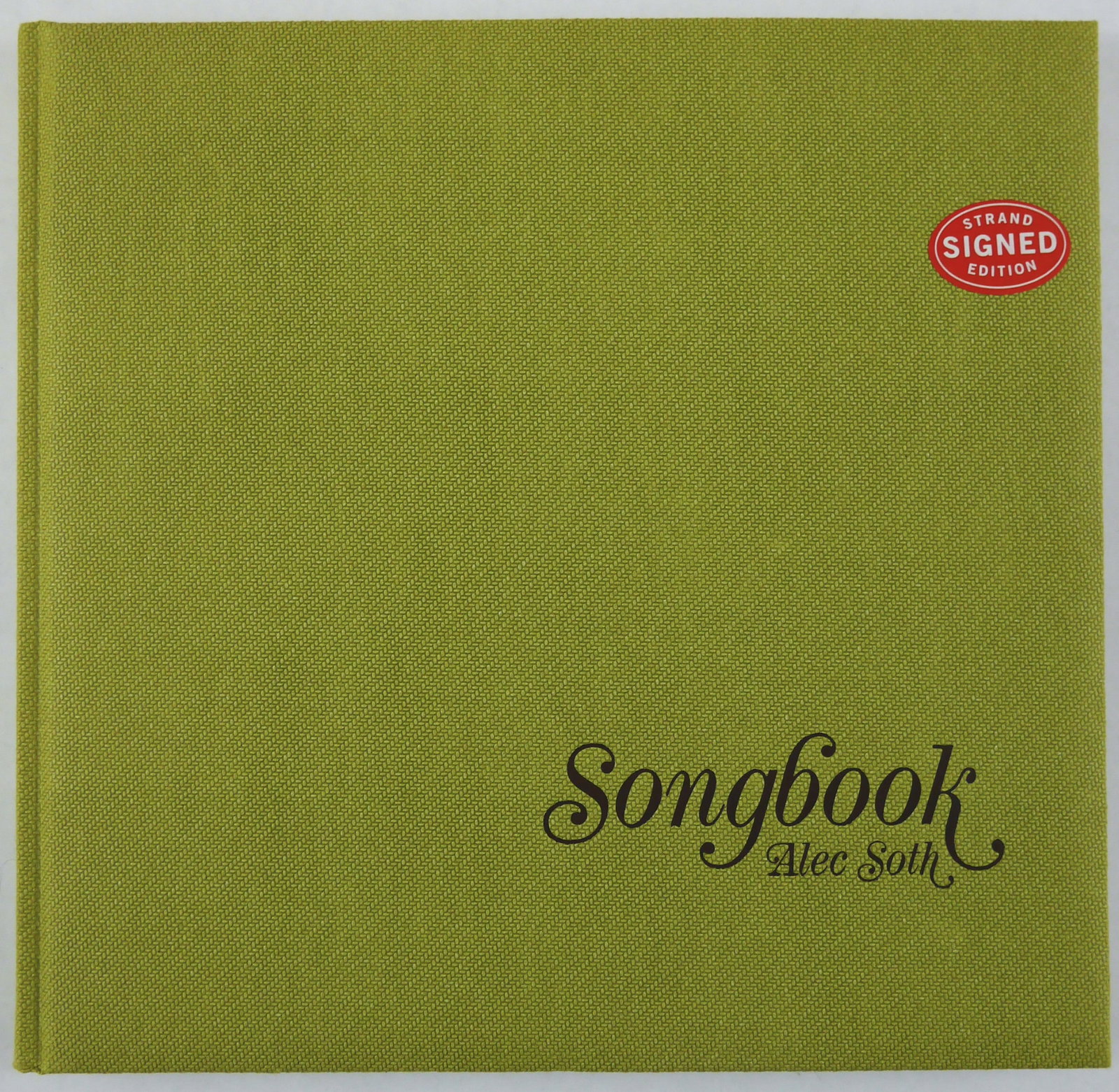 Soth, Alec; Songbook [SIGNED - 2015 2ND PRINTING - FINE COPY] (1 of 12)