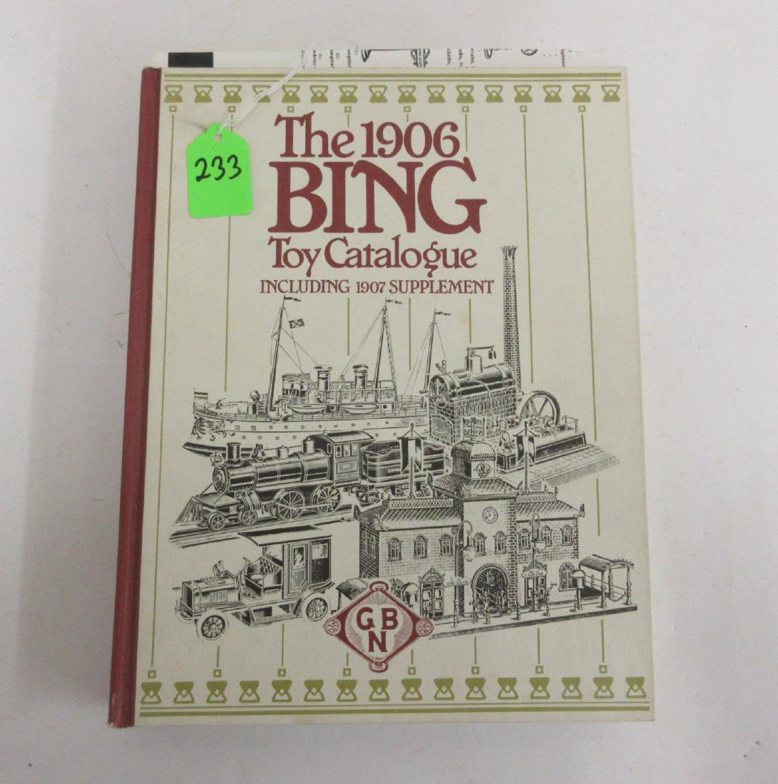 THE 1906 BING TOY CATALOG HARDBACK BOOK: THE 1906 BING TOY CATALOG HARDBACK BOOK