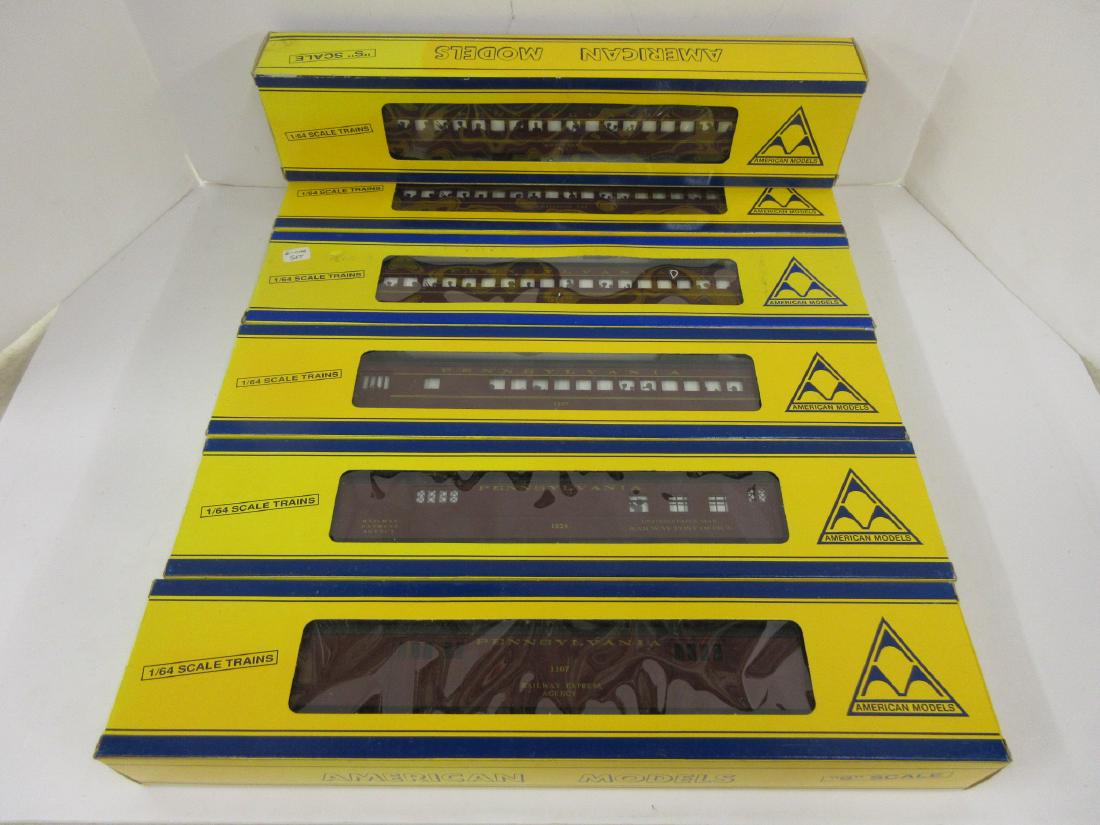 AMERICAN MODELS 6PC PRR PASSENGER SET (1 of 2)