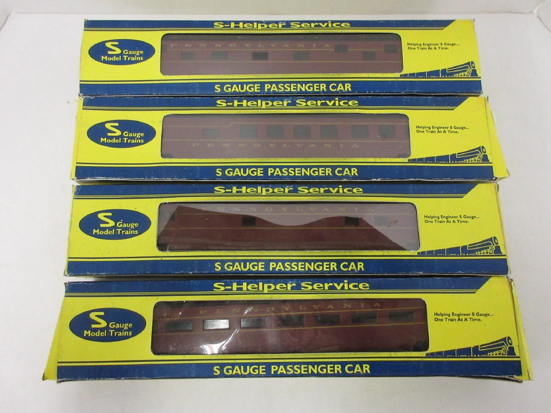 S-HELPER 4PC PRR PASSENGER CAR SET (1 of 2)