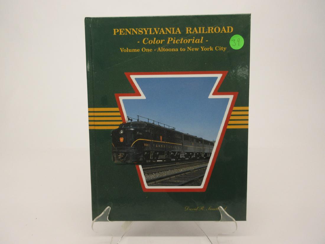 PRR RAILROAD COLOR PICTORIAL: PRR RAILROAD COLOR PICTORIAL VOL. 1 - ALTOONA TO NEW YORK CITY