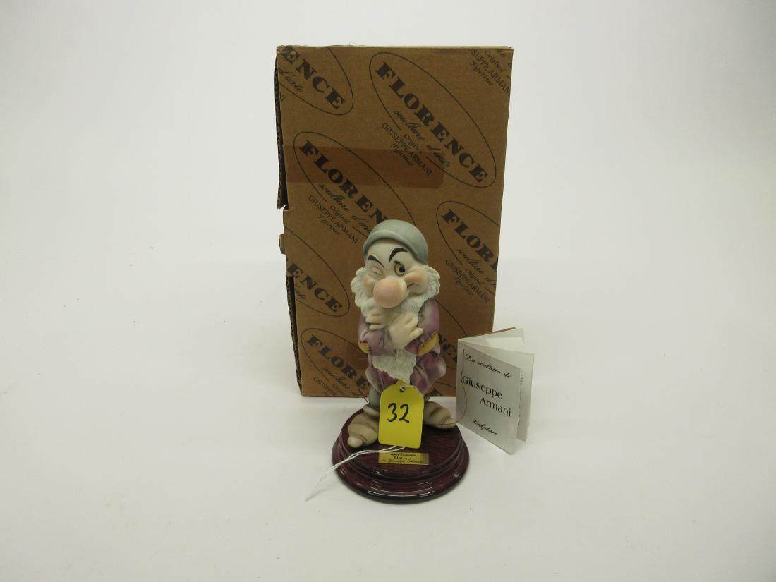 WALT DISNEYS GRUMPY BY GIUSEPPE ARMANI: WALT DISNEYS GRUMPY BY GIUSEPPE ARMANI MINT IN BOX