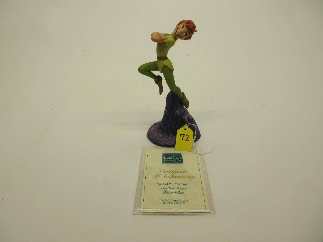 WALT DISNEY CLASSIC COLLECTION PETER PAN OB: WALT DISNEY CLASSIC COLLECTION PETER PAN NOBODY CALLS PAN A COWARD MINT IN BOX