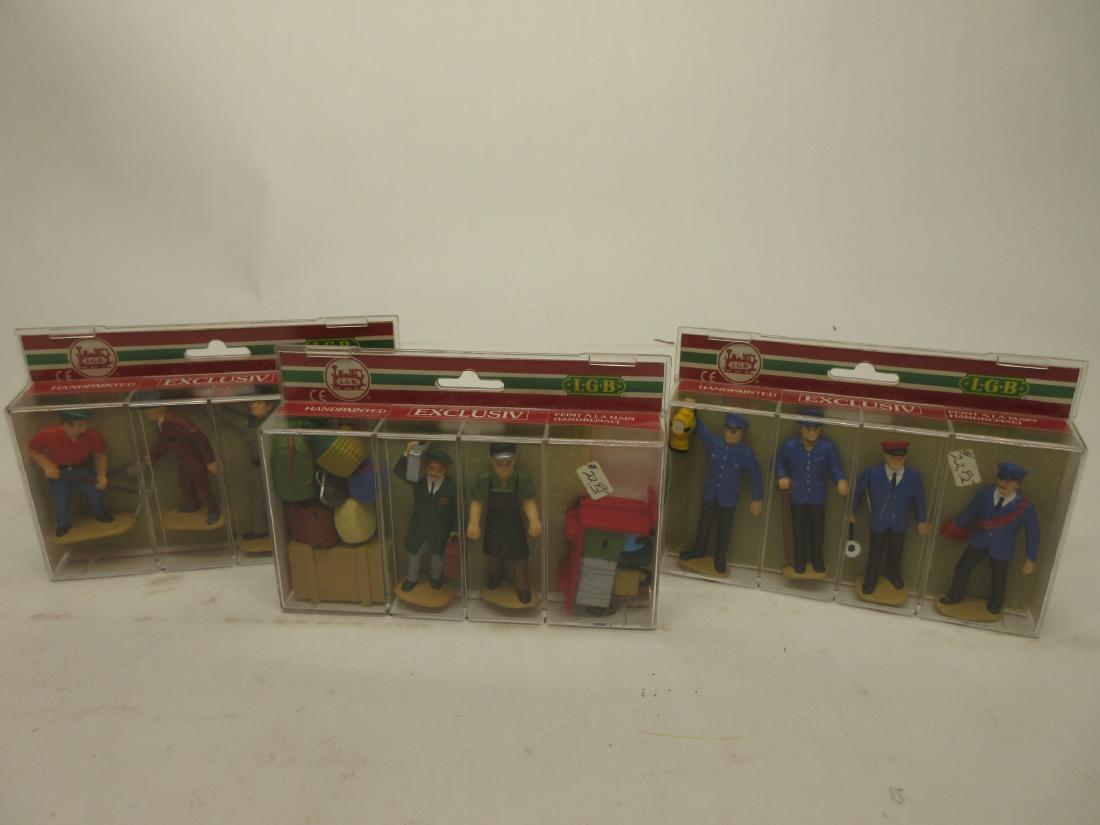 LGB 3 PACKS FIGURES G SCALE 5144 WORKERS,5240 RR MEN+: LGB 3 PACKS FIGURES G SCALE 5144 WORKERS,5240 RR MEN 5229 LUGGAGE AND STATION WORKERS