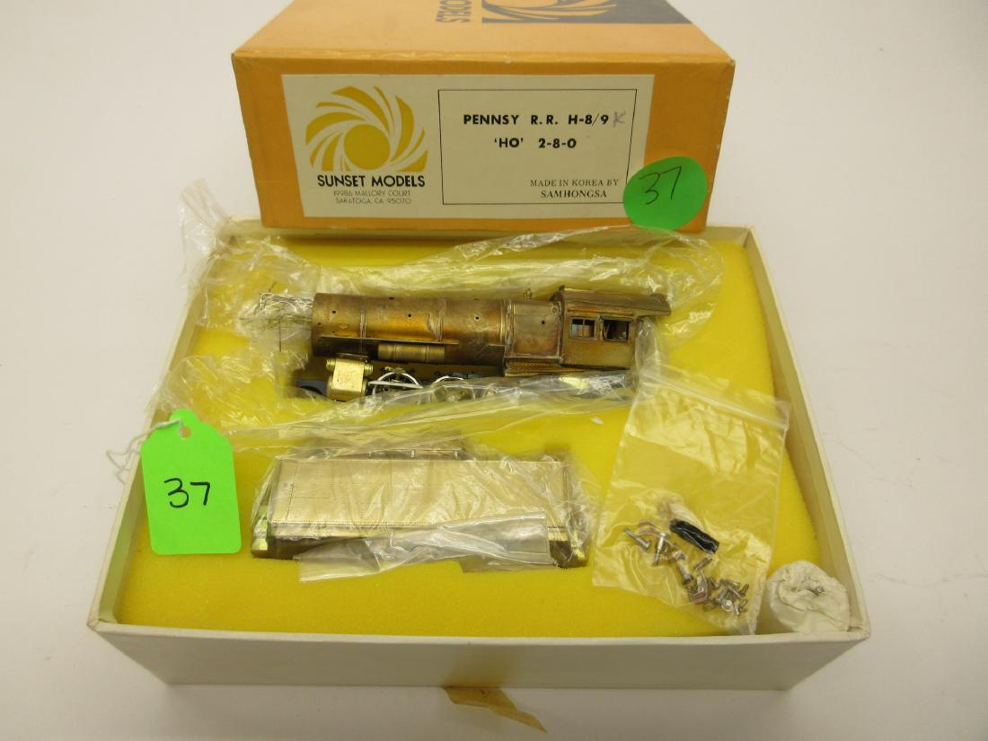 SUNSET MODELS PRR H8-9 2-8-0 BRASS NEEDS SOME REPAIR: SUNSET MODELS PRR H8-9 2-8-0 BRASS NEEDS SOME REPAIR AND REASSEMBLY HAS ORIGINAL BOX