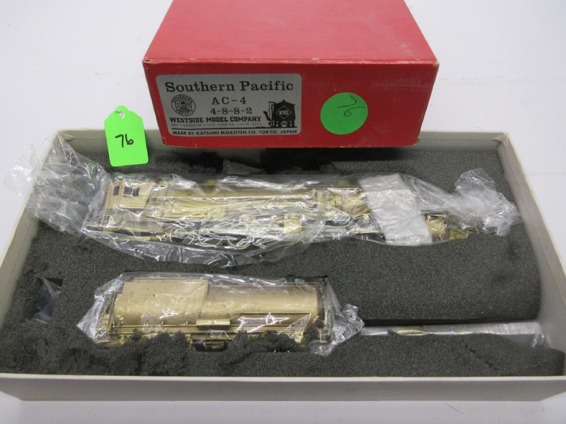 WESTSIDE MODELS KATSUMI SOUTHERN PACIFIC 4-8-8-2 OB: WESTSIDE MODELS KATSUMI SOUTHERN PACIFIC 4-8-8-2 OB CAB FOREWARD LIKE NEW IN BOX FOAM INSERT CRUMBLING