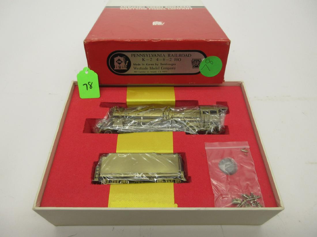 WESTSIDE MODELS SAMHONGSA PRR K-2 4-6-2 OB: WESTSIDE MODELS SAMHONGSA PRR K-2 4-6-2 OB MINT IN BOX