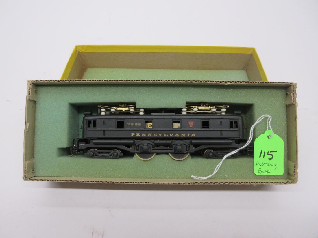 BRASS CUSTOM PAINT PRR O1B ELECTRIC LOCO: BRASS CUSTOM PAINT PRR O1B ELECTRIC LOCO EXCELLENT CONDITION