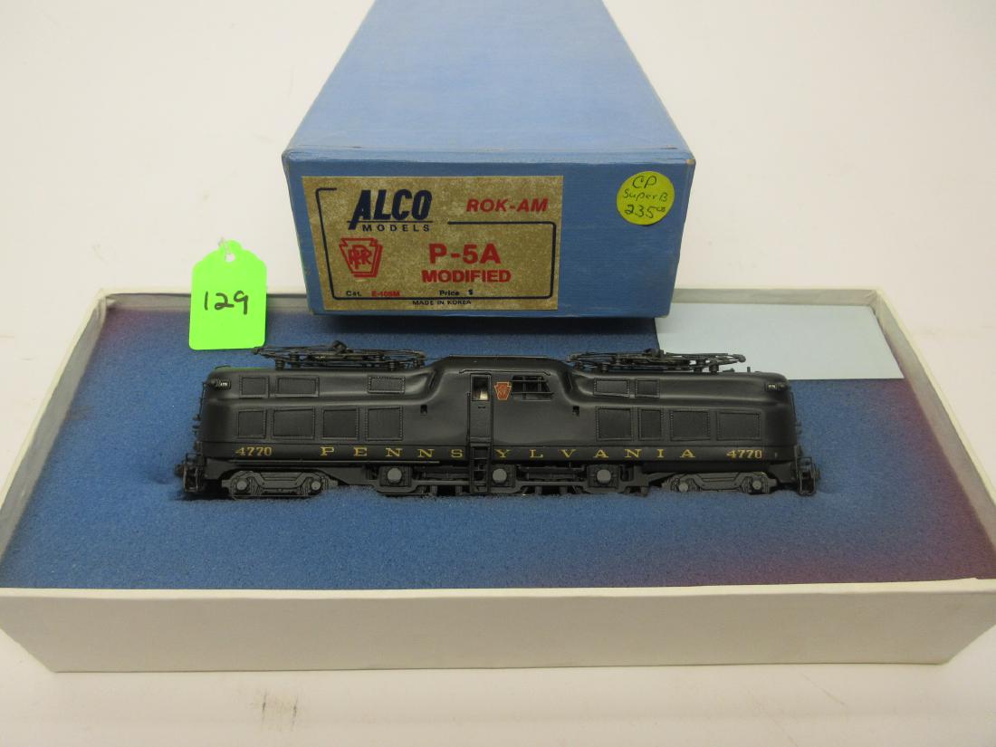 ALCO P-5A MODIFIED CUSTOM PAINTED BRASS HO OB: ALCO P-5A MODIFIED CUSTOM PAINTED BRASS HO OB CAT. E-105M OB EXCELLENT CONDITION