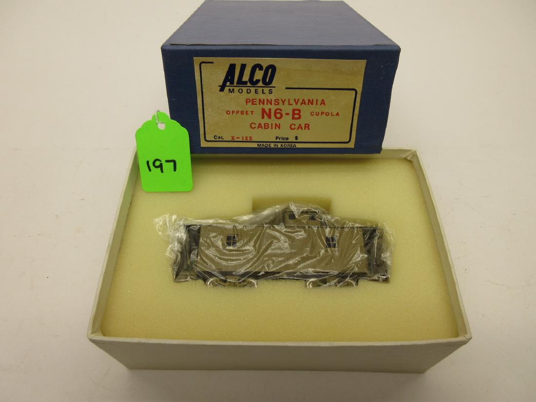 ALCO MODELS BRASS PRR N6-B CAT X-122 OB: ALCO MODELS BRASS PRR N6-B CAT X-122 OB MINT IN BOX