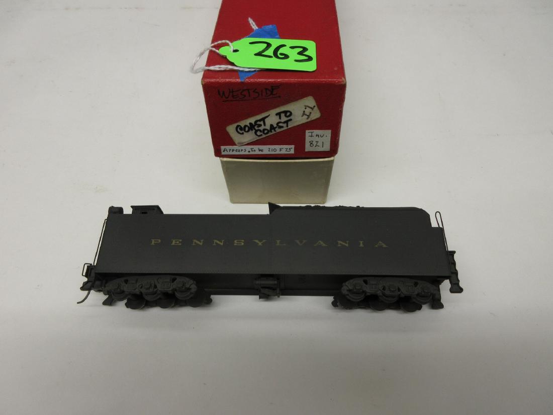 BRASS PRR LONG HAUL TENDER HO SCALE 6 WHEEL TRUCKS: BRASS PRR LONG HAUL TENDER HO SCALE 6 WHEEL TRUCKS EXCELLENT CONDITION