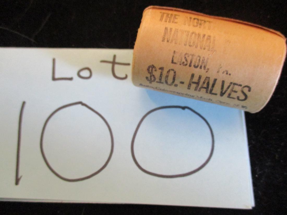 Bank Roll Kennedy Half Dollars 1968d (1 of 4)