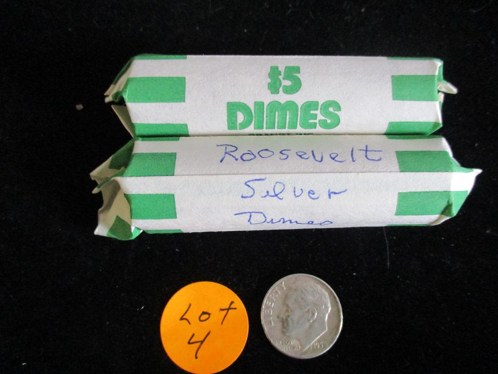 2 Rolls Silver Dimes (1 of 1)