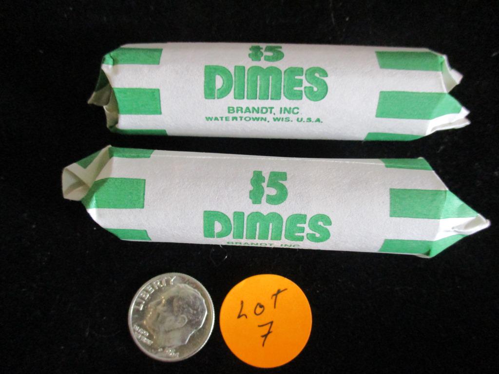2 Rolls Silver Dimes (1 of 1)