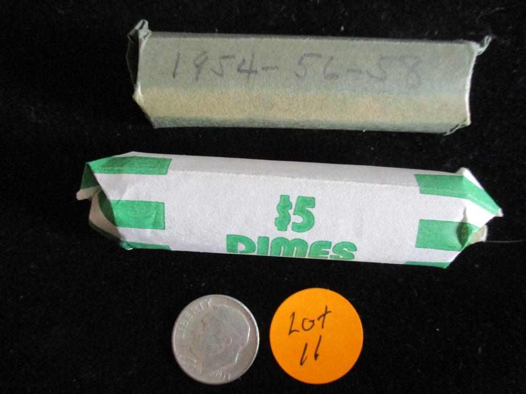 2 Rolls Silver Dimes (1 of 1)