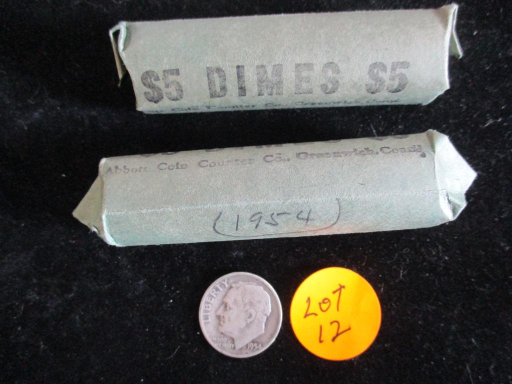 2 Rolls Silver Dimes (1 of 1)