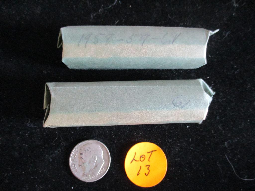 2 Rolls Silver Dimes (1 of 1)