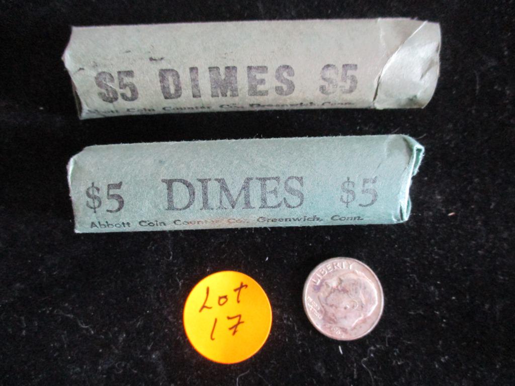 2 Rolls Silver Dimes (1 of 1)