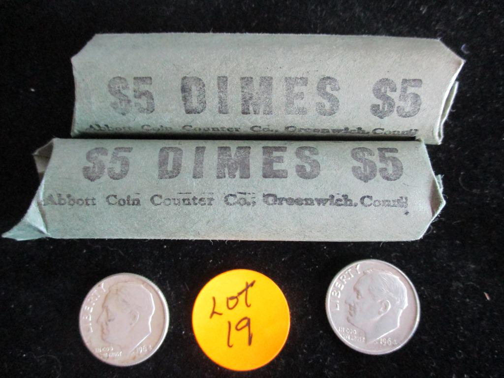 2 Rolls Silver Dimes (1 of 1)