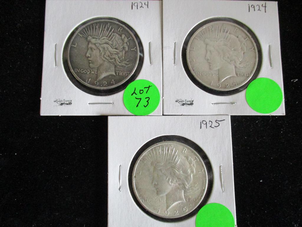 3PC Peace Dollars (1 of 5)