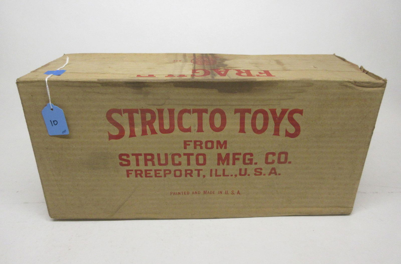 STRUCTO #216 AGRIAL FIRE TRUCK SEALED OB (1 of 3)