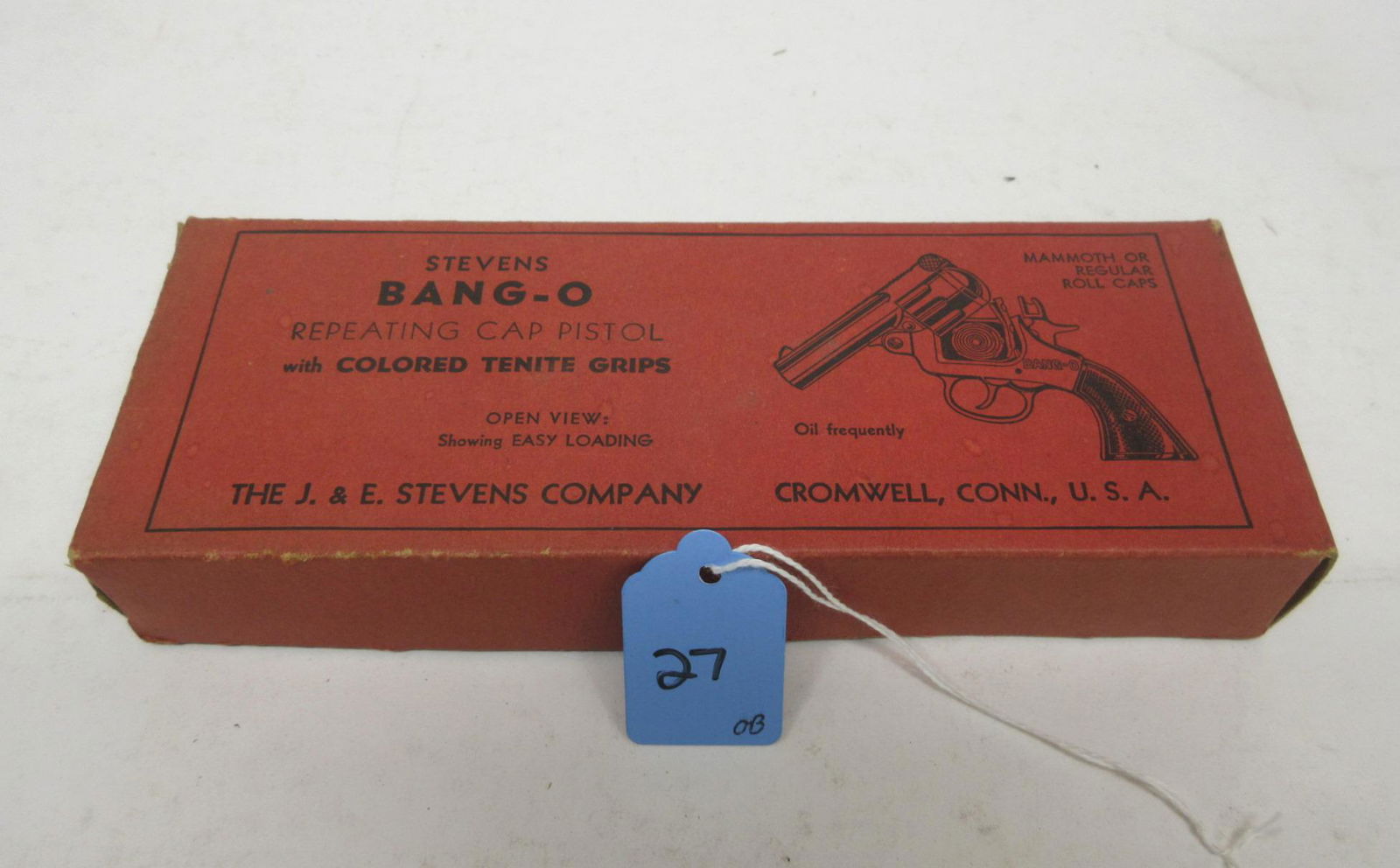 STEVENS BANG-O-CAP GUN OB: STEVENS BANG-O-CAP GUN OB