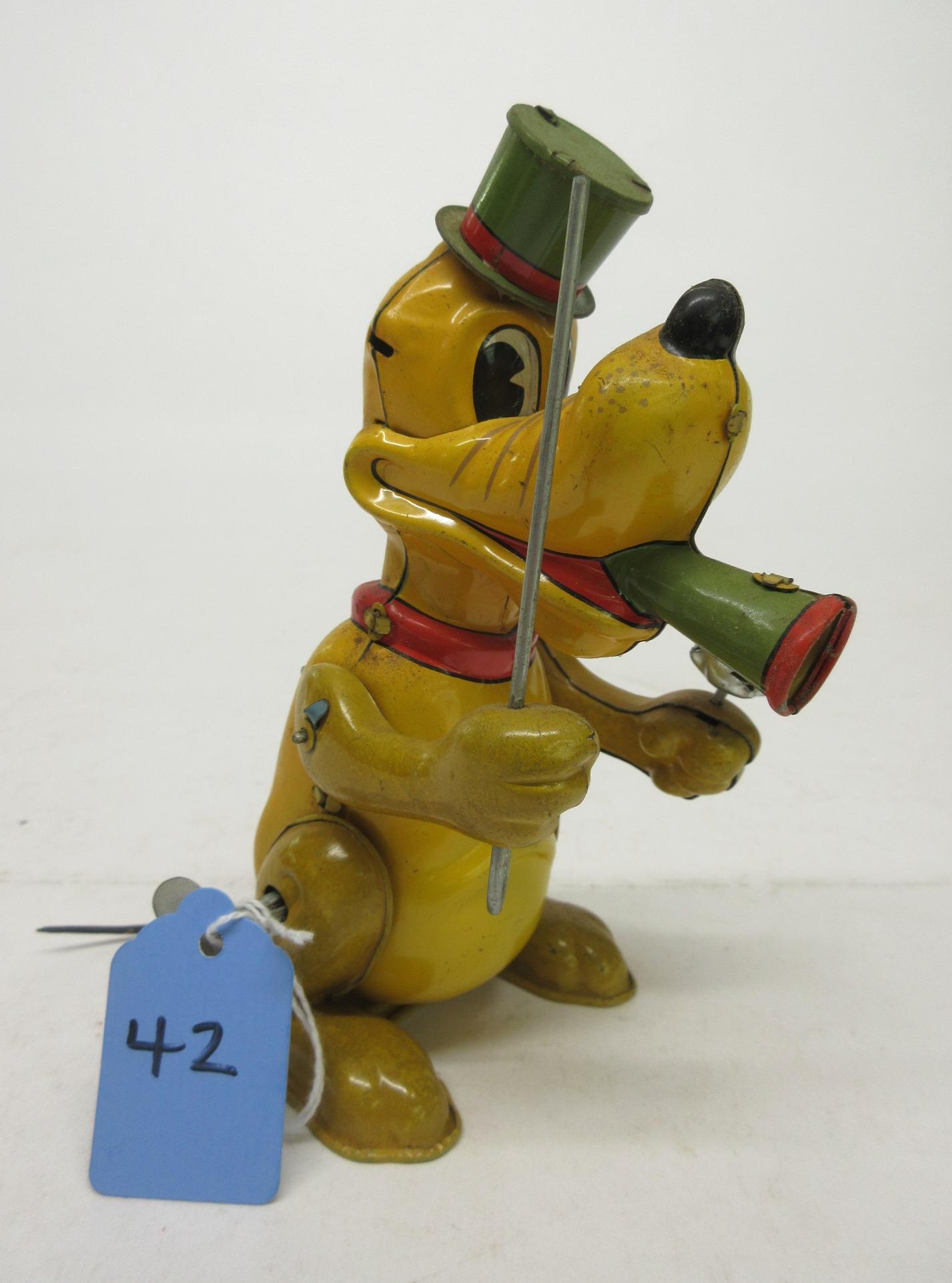 MARX PLUTO DRUM MAJOR WIND-UP TOY (1 of 1)