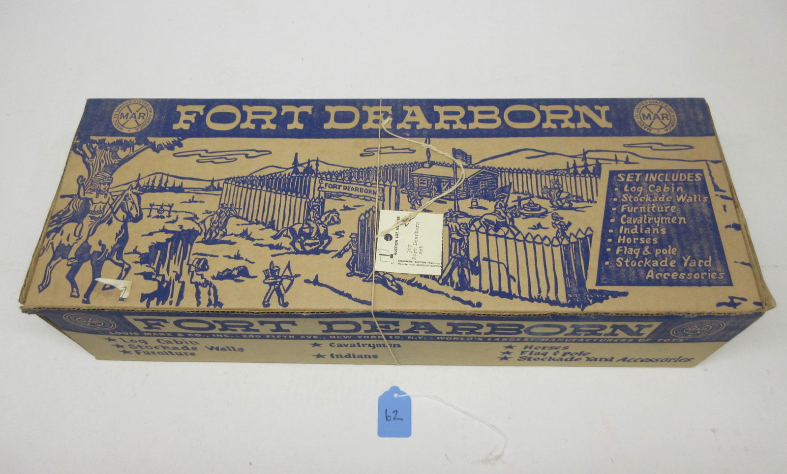 MARX FORT DEARBORN PLAYSET OB (1 of 4)