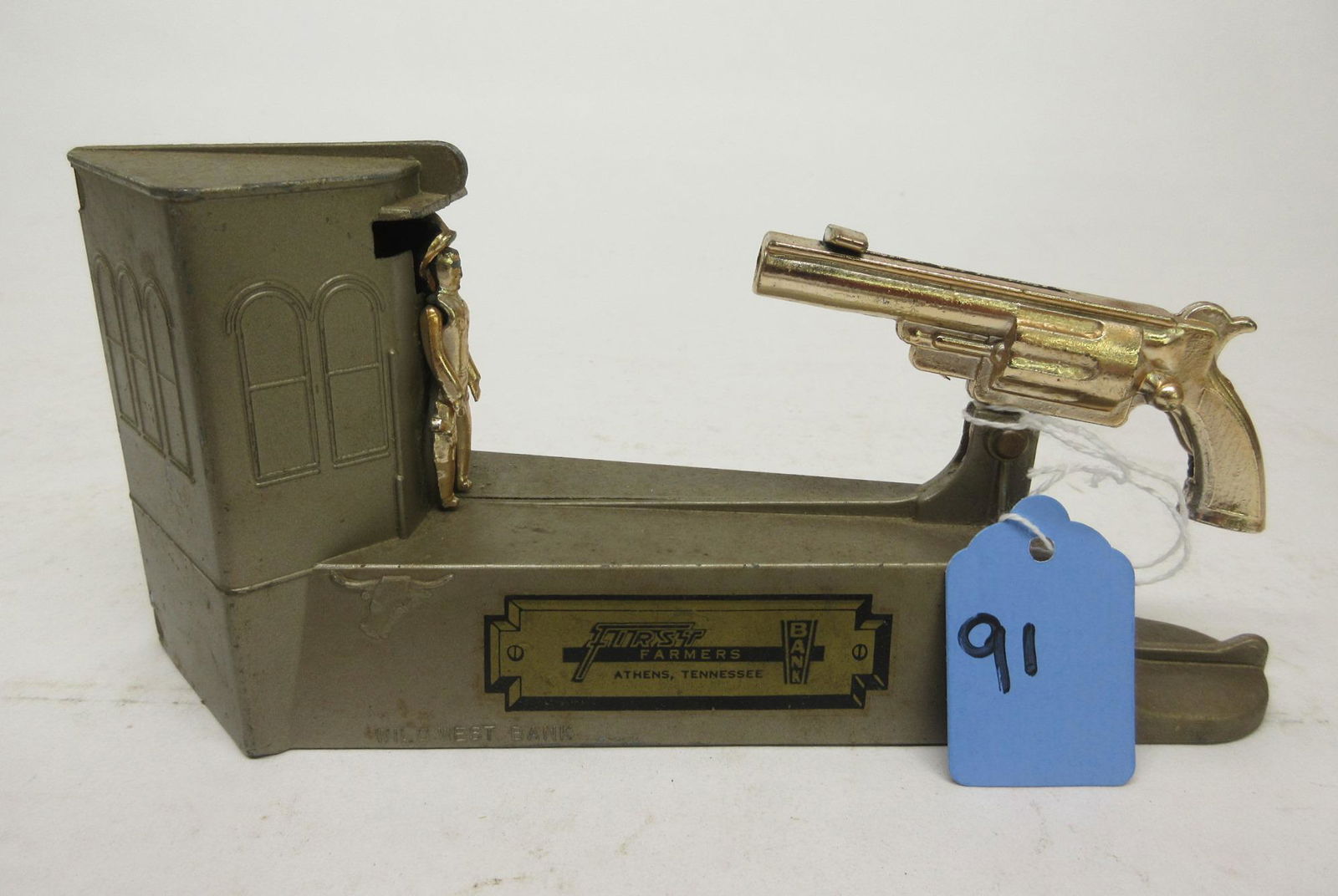 WILD WEST MECH. COIN BANK (1 of 1)