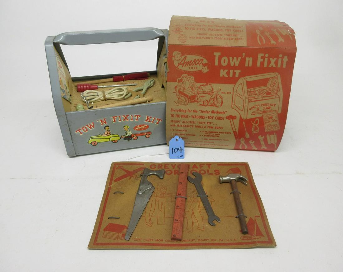 AMSCOTOW AND FORIT TOOL SET OB AND GREYCRAFT TOOL SET (1 of 1)