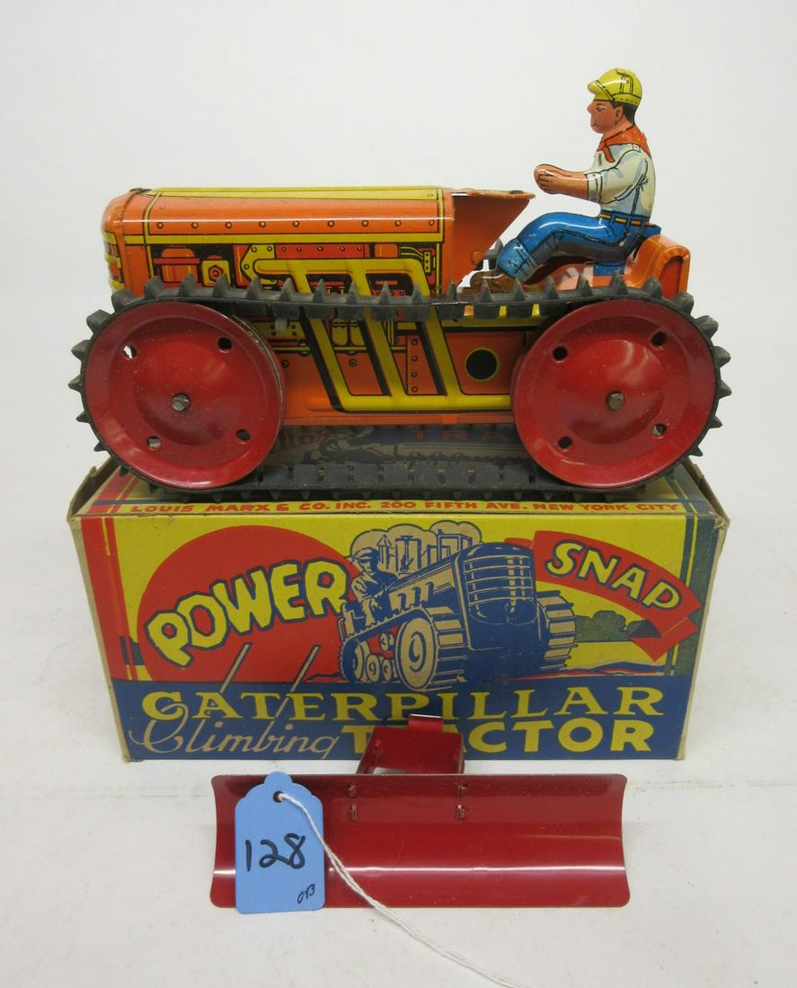 MARX CATERPILLAR CLIMBING TRACTOR OB (1 of 1)