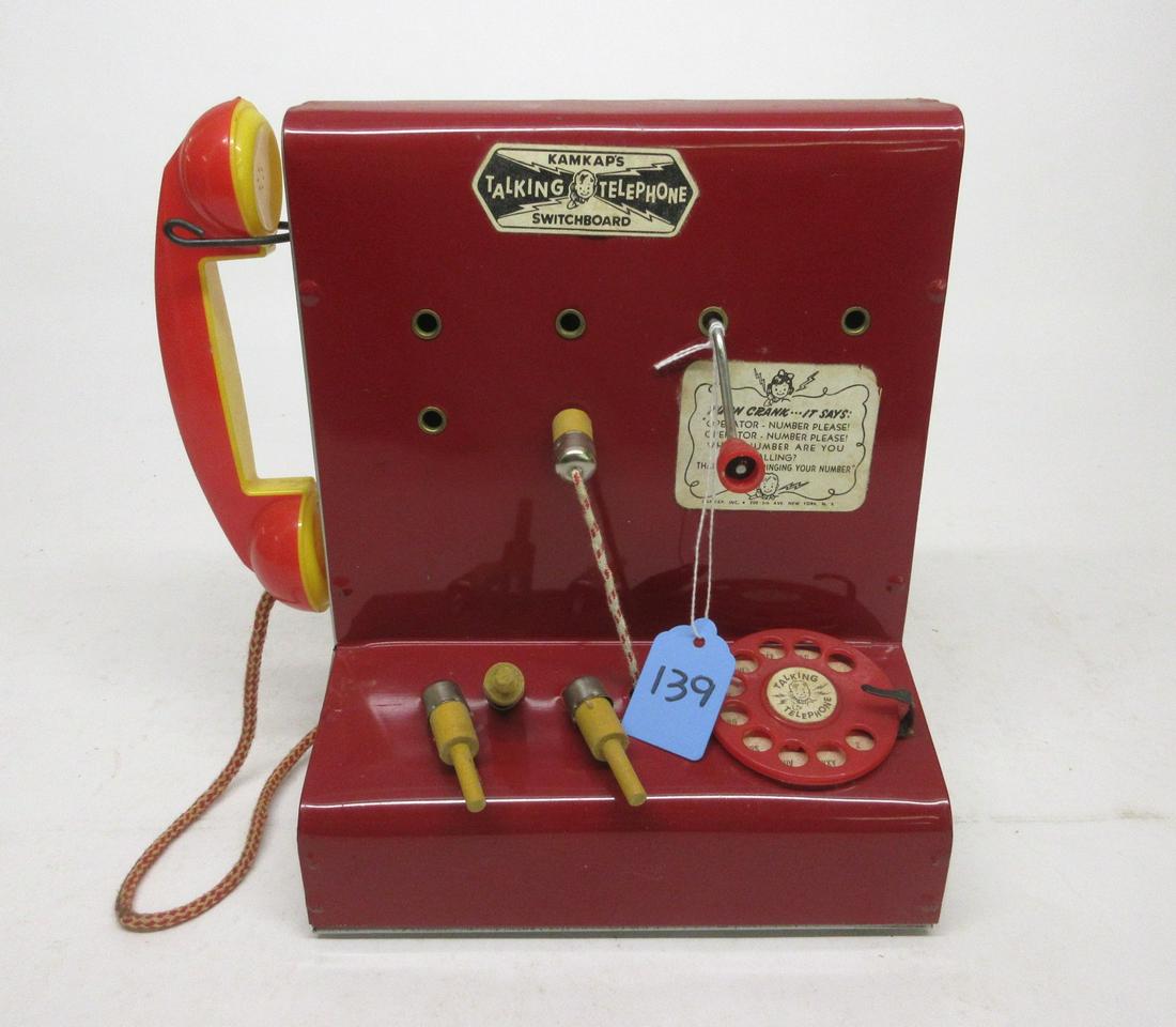 KAMKAP TOY TELEPHONE SWITCHBOARD OB (1 of 1)