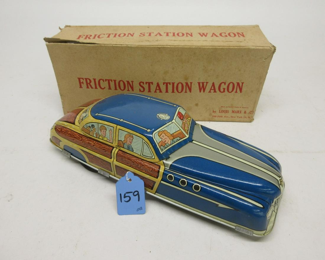 MARX FRICTION STATION WAGON - PARTIAL OB (1 of 1)