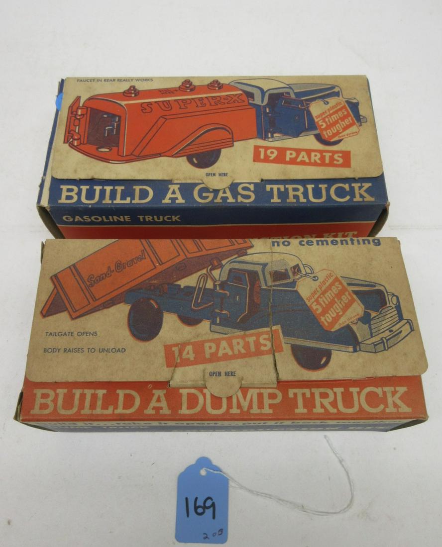 RENWAL TAKE-APART GASOLINE & DUMP TRUCK BOTH OB (1 of 1)
