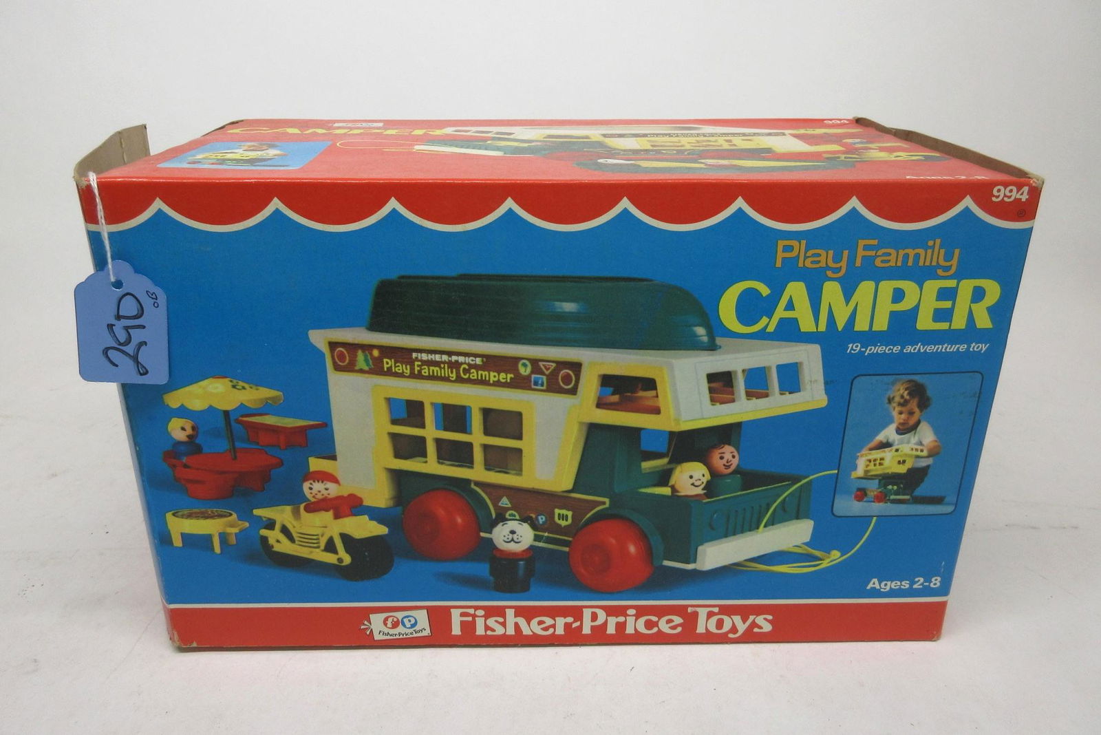 FISHER PRICE PLAY FAMILY CAMPER #994 OB (1 of 5)