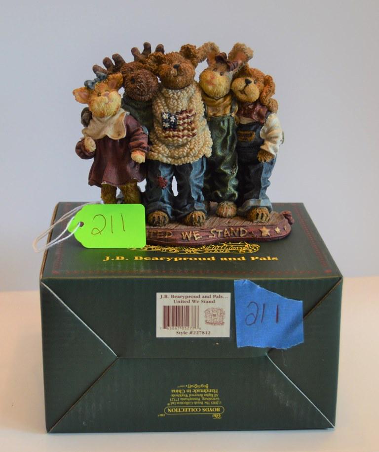 BEARSTONE - J.B. BEARYPROUD AND PALS..UNITED WE STAND: BEARSTONE - J.B. BEARYPROUD AND PALS..UNITED WE STAND EDITION/SERIES: STYLE 227812/ JANUARY 11879